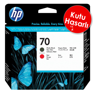 HP C9409A (70) Mat Siyah + Kırmızı Orjinal Kafa Kartuşu - Designjet Z2100 (C) (T17738) hemen satın al!
