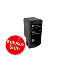 Lexmark 74C2SC0 Mavi Orjinal Toner - CS720 / CX725