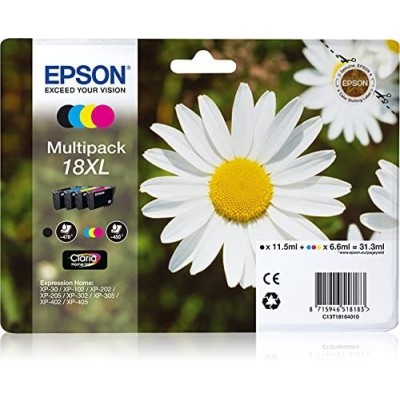 Epson C13T18164020 (18XL) Çoklu Paket Orjinal Kartuş - XP-102 hemen satın al!