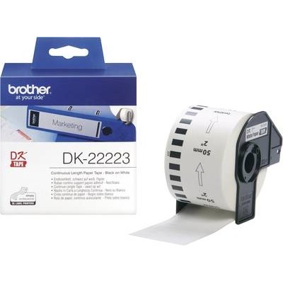 Brother DK-22223 Orjinal Kağıt Etiket Rulosu - QL-550 hemen satın al!