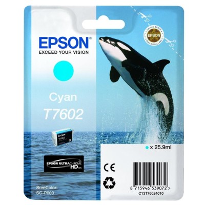 Epson C13T76024010 (T7602) Mavi Orjinal Kartuş - SureColor SC-P600 hemen satın al!