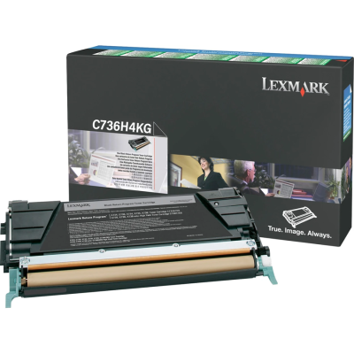 Lexmark C736H4KG Siyah Orjinal Toner Yüksek Kapasite - C736dn hemen satın al!