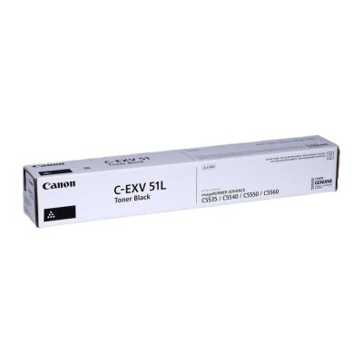 Canon C-EXV51L (0481C002) Siyah Orjinal Toner - IR-C5535i  / IR-C5540i hemen satın al!