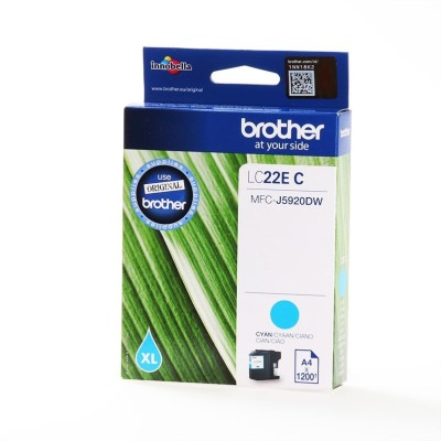 Brother LC-22EC Mavi Orjinal Kartuş - MFC-J5920DW hemen satın al!