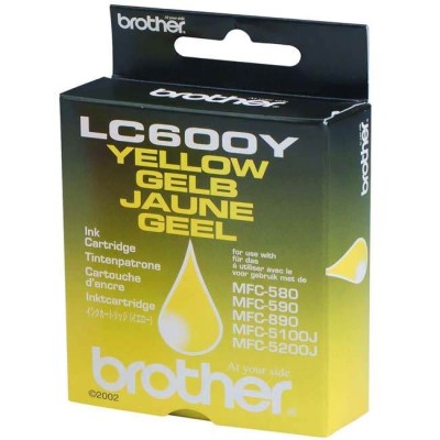 Brother LC-600Y Sarı Orjinal Kartuş - MFC580 hemen satın al!