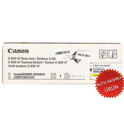 Canon C-EXV47Y (8523B002AA) Sarı Orjinal Drum Ünitesi - IR-C250i / IR-C350i (C) hemen satın al!