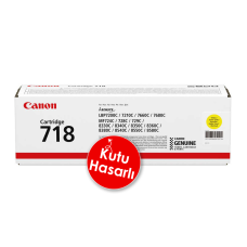 Canon 2659B002 CRG-718Y Sarı Orjinal Toner