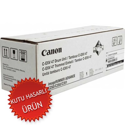 En uygun Canon C-EXV47BK 8520B002AA Siyah Orjinal Drum Ünitesi hemen satın al!
