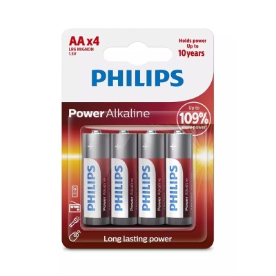 Philips LR6P4B/10 Power Alkaline Pil AA hemen satın al!