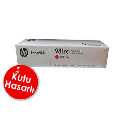 En uygun HP L0R18YC 981YC Kırmızı Orjinal Kartuş Ekstra Yüksek Kapasite hemen satın al!