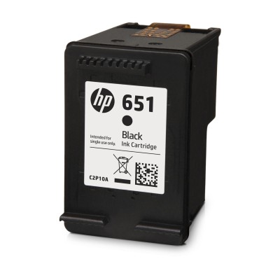En uygun HP 651 C2P10AE  Siyah Orijinal Mürekkep Kartuşu C2P10AE hemen satın al!