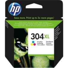 HP 304XL Renkli Orjinal Kartuş Yüksek Kapasite DeskJet 3720 3730