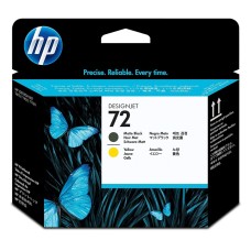 HP 72 C9384A Sarı Siyah Orjinal Kafa Kartuşu 
