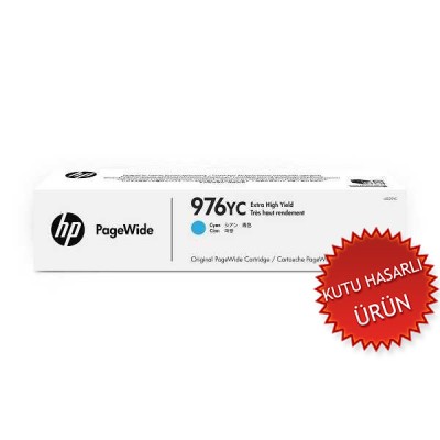 En uygun HP 976YC L0S29YC Mavi Orjinal Kartuş Extra Yüksek Kapasite Pro P55250 P57750 hemen satın al!
