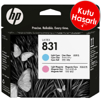HP CZ679A 831 Açık Mavi Açık Kırmızı Orjinal Lateks Baskı Kafası Latex 310 C