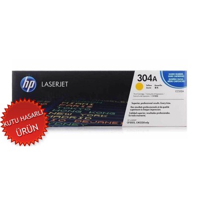 En uygun HP CC532A 304A Sarı Orjinal Toner CP2025n CP2025dn CF372AMDEN AYRILMA hemen satın al!