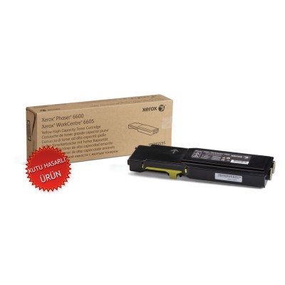 En uygun Xerox 106R02235 Sarı Orjinal Toner Yüksek Kapasite Phaser 6600 C hemen satın al!