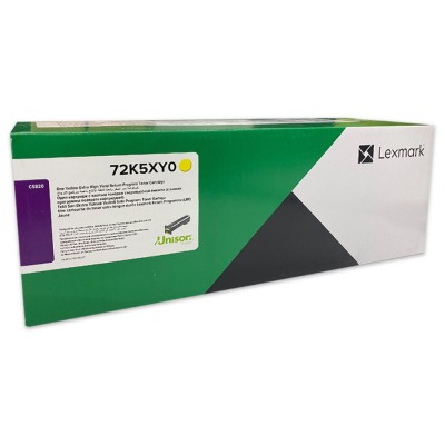 En uygun Lexmark 72K5XY0 Sarı Orjinal Toner Ekstra Yüksek Kapasite CS820 hemen satın al!