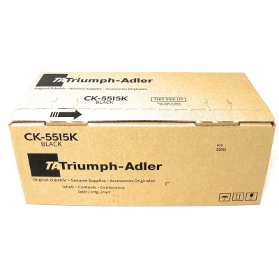 En uygun Triumph Adler CK 5515K Siyah Orjinal Toner 357Ci hemen satın al!