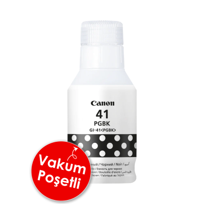 En uygun Canon GI 41PGBK 4528C001 Siyah Orjinal Mürekkep Kartuş G1420 G2420 U hemen satın al!
