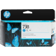 HP 498N5A 738 Mavi Orjinal Kartuş DesignJet T850 T950