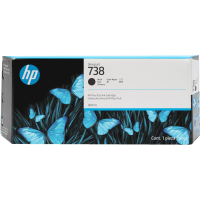 HP 498N8A 738 Siyah Orjinal Kartuş DesignJet T850 T950