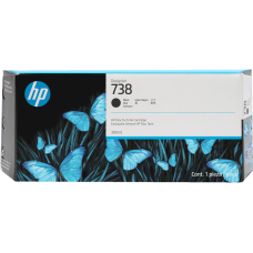 HP 498N8A 738 Siyah Orjinal Kartuş DesignJet T850 T950