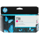 HP 498N6A 738 Kırmızı Orjinal Kartuş DesignJet T850 T950