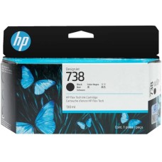 HP 498N4A 738 Siyah Orjinal Kartuş DesignJet T850 T950