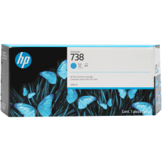 HP 676M6A 738 Mavi Orjinal Kartuş DesignJet T850 T950