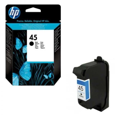 En uygun HP 51645A 45 Siyah Orjinal Kartuş - Deskjet 710c / 720c hemen satın al!