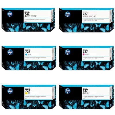 En uygun Hp 727 Orjinal Kartuş Seti Avantaj Paket (300ml) hemen satın al!