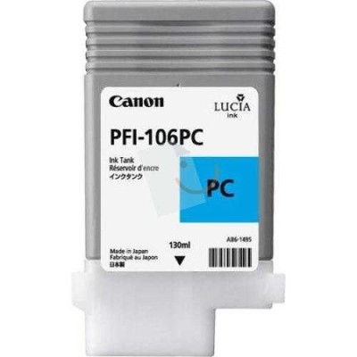Canon PFI-106PC (6625B001) Photo Cyan Orjinal Kartuş - IPF6300 / IPF6400 (T7164) hemen satın al!