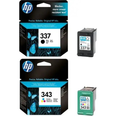 En uygun Hp 343 / 337 Orjinal Kartuş Seti hemen satın al!