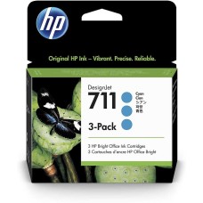 HP 711 CZ134A Mavi Orjinal Kartuş 3lü Paket - DesignJet T120