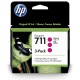 HP 711 CZ135A Kırmızı Orjinal Kartuş 3lü Paket - DesignJet T120