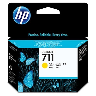En uygun HP 711 CZ132A Sarı Orjinal Kartuş - DesignJet T120 hemen satın al!