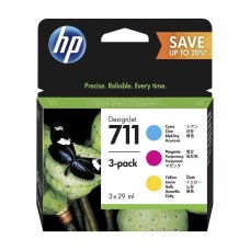 HP 711 P2V32A Renkli Orjinal Kartuş 3lü Paket - DesignJet T120