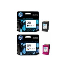HP 901 Siyah Renkli Orjinal Kartuş Seti - CC653A/CC656