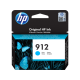 HP 912 3YL77AE Mavi Orjinal Kartuş - OfficeJet Pro 8012 / 8013