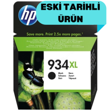 HP 934XL C2P23A Siyah Orjinal Kartuş Yüksek Kapasite 
