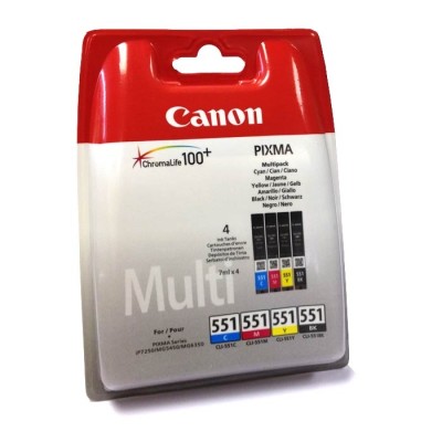 Canon CLI-551CMYBK (6509B009AA) Multipack Orjınal Kartuş - MG5450 / MG6350 (T1765) hemen satın al!