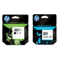 Hp 301xl Siyah + 301 Renkli Orjinal Kartuş Seti 