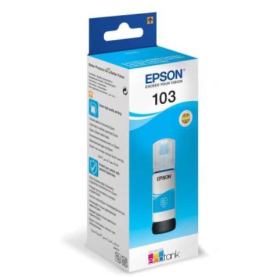 Epson C13T00S24A (103) Mavi Orjinal Mürekkep Kartuş - L1110 (T10561) hemen satın al!