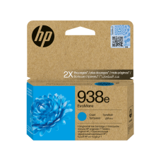 HP 938E 4S6X9PE Mavi Orjinal Kartuş